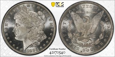 1883-O $1 MS66+