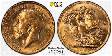 1925-P Sov S-4001 MS62