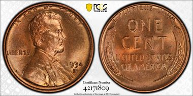 1934-D 1C MS66+ RD