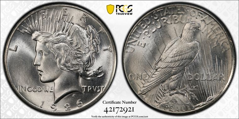 Cert 42172921 - Coin Image