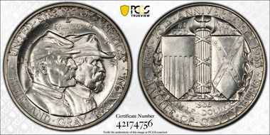 1936 50C Gettysburg MS66