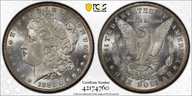 1881-CC $1 MS65