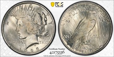 1923 $1 MS65