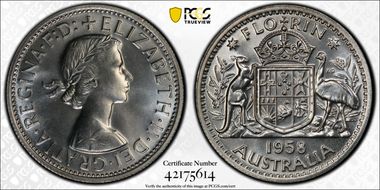 1958(m) Florin PR67