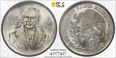 1979-Mo 100 P KM-483.2  Ag MS66