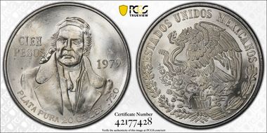 1979-Mo 100 P KM-483.2  Ag MS66