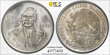 1979-Mo 100 P KM-483.2  Ag MS66