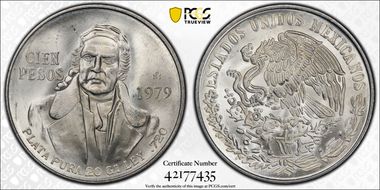 1979-Mo 100 P KM-483.2  Ag MS66