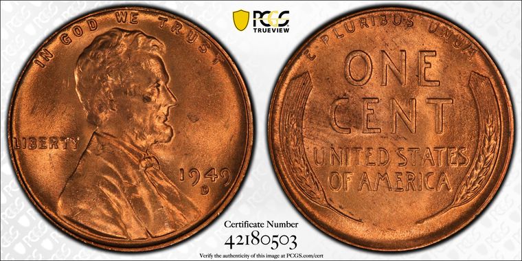 Cert 42180503 - Coin Image