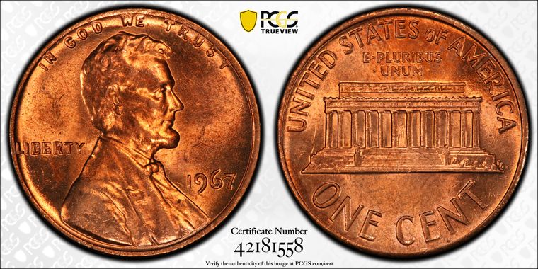 Cert 42181558 - Coin Image