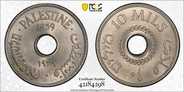 1939 10 Mil MS64