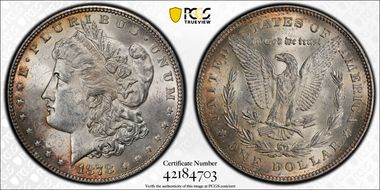 1878 7TF $1 VAM 169 MS63