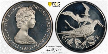 1973-FM $1 PR67DCAM