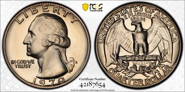 1970-S 25C PR68