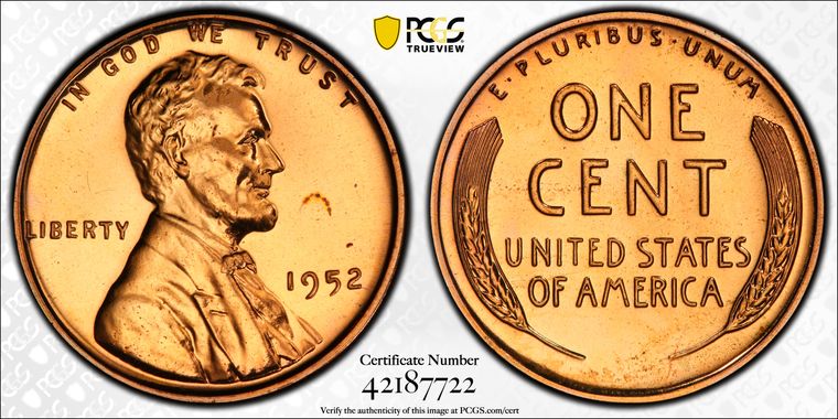 Cert 42187722 - Coin Image