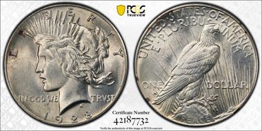 1928 $1 MS63