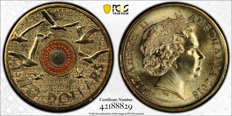 Cert 42188829 - Coin Image