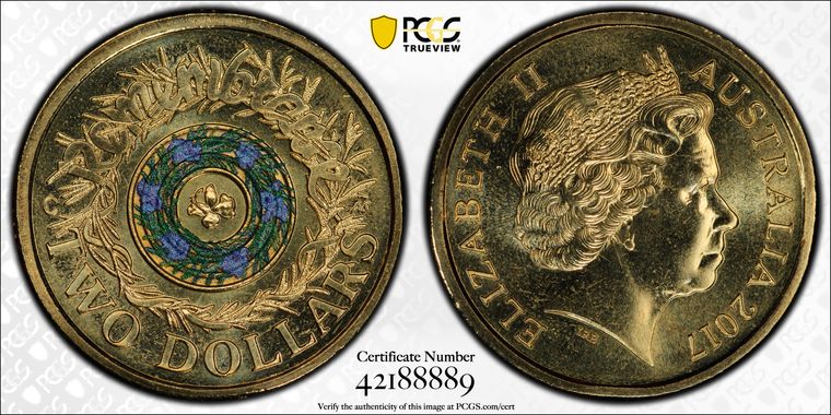 Cert 42188889 - Coin Image