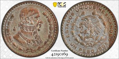 1963-Mo Peso KM-459 XF45