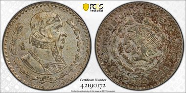 1965-Mo Peso KM-459 AU50