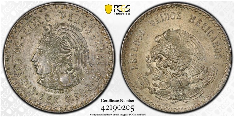 Cert 42190205 - Coin Image