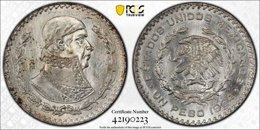 1964-Mo Peso KM-459 MS65