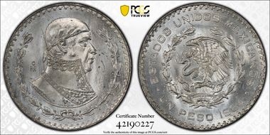 1964-Mo Peso KM-459 MS66