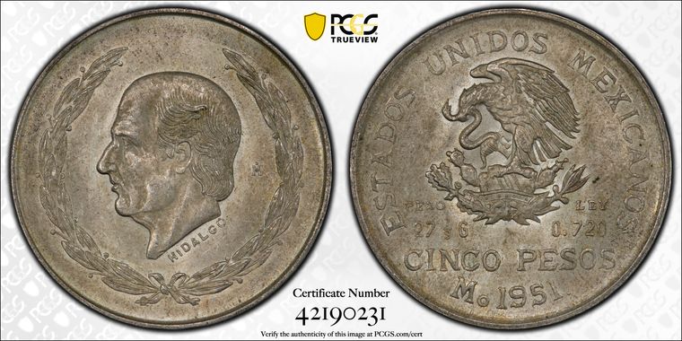 Cert 42190231 - Coin Image