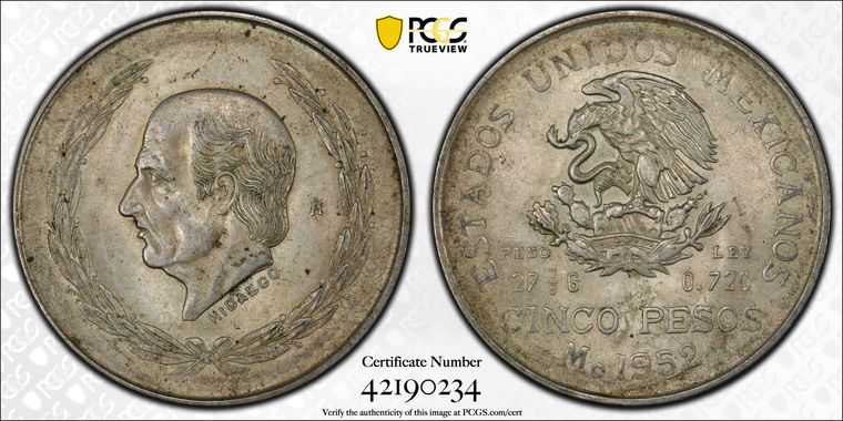 Cert 42190234 - Coin Image