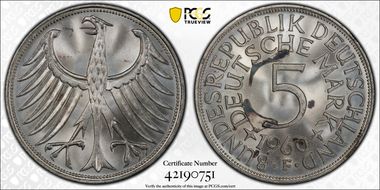 1960-F 5 Mk J-387 MS65