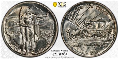 1926-S 50C Oregon MS64