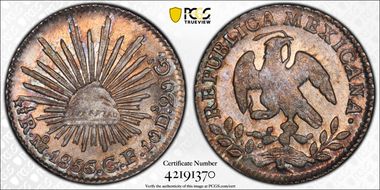 1856/5-Mo GF 1/2 R MS66