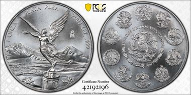 2003-Mo Onza Libertad Ag MS67