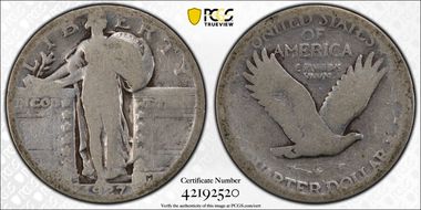 1927-S 25C AG3