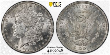 1884-O $1 MS62