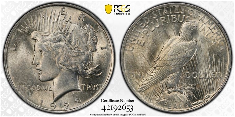 Cert 42192653 - Coin Image