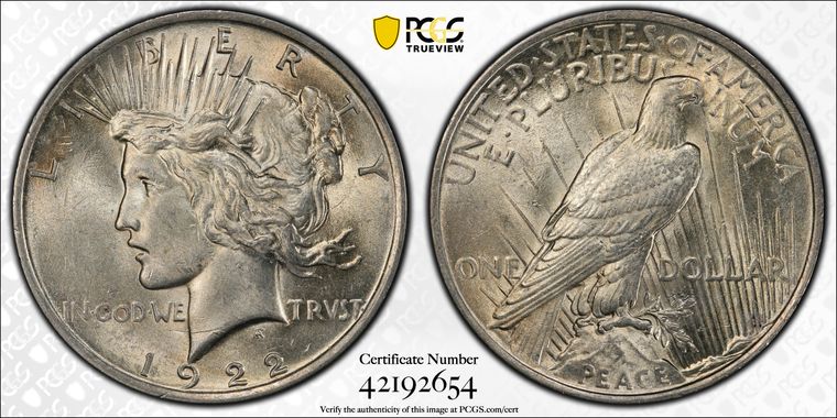 Cert 42192654 - Coin Image