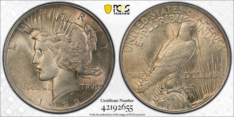 Cert 42192655 - Coin Image