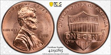 2010 1C Shield MS66RD