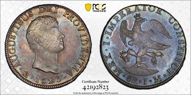 1823-Mo JM 8 R KM-310 Iturbide MS62