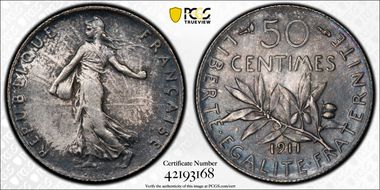 1911 50C Gad-420 F-190 MS64