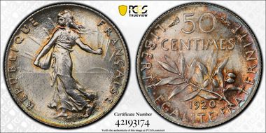 1920 50C Gad-420 F-190 MS66