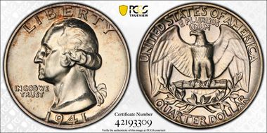 1941 25C PR66