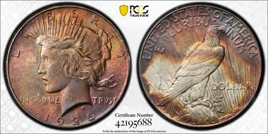 1925 $1 MS63
