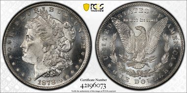 1878-S $1 MS65