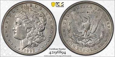 1893 $1 XF45