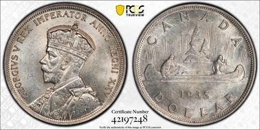 1935 S$1 MS63