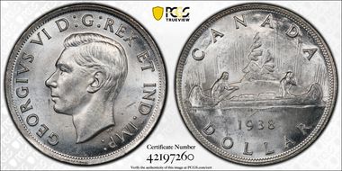 1938 S$1 MS63