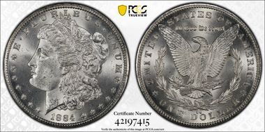 1884-CC $1 MS64