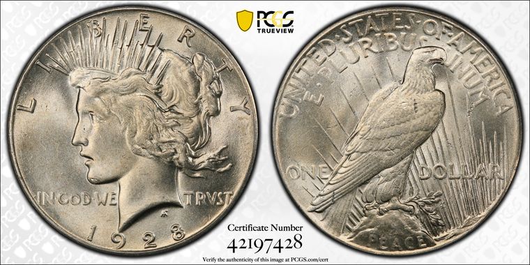 Cert 42197428 - Coin Image